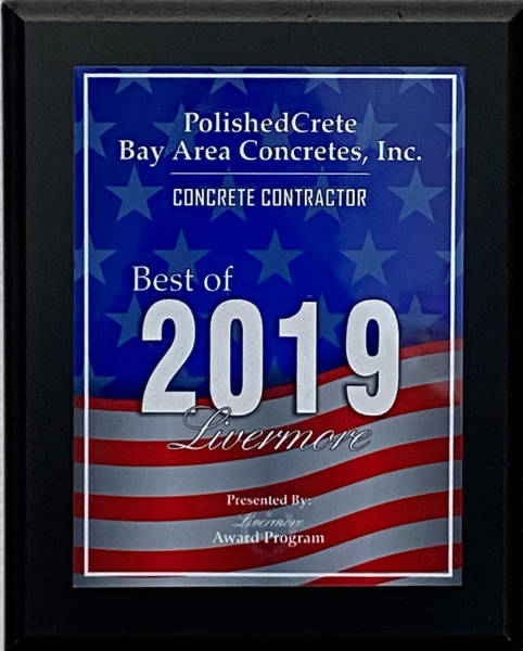 Best of Livermore 2019 Concrete Contractor